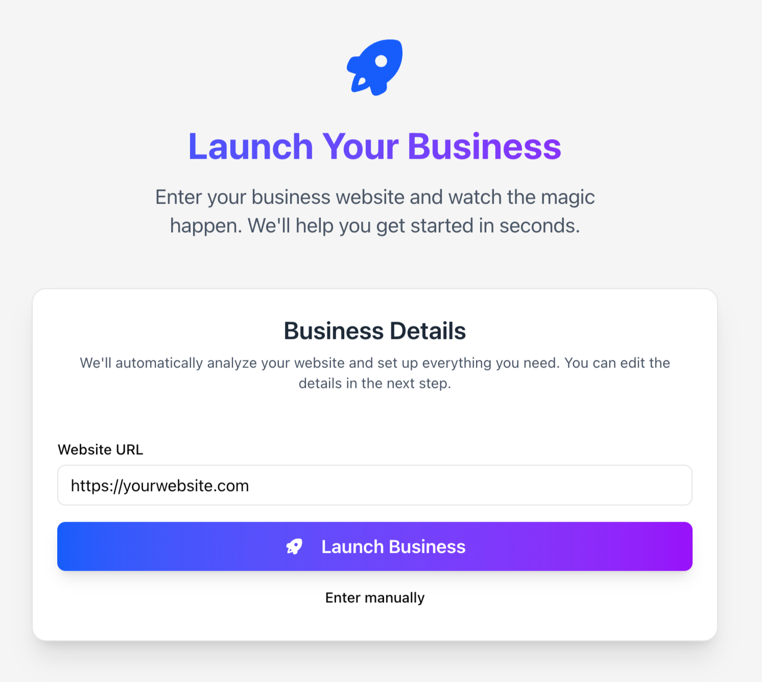 Onboarding Screenshot